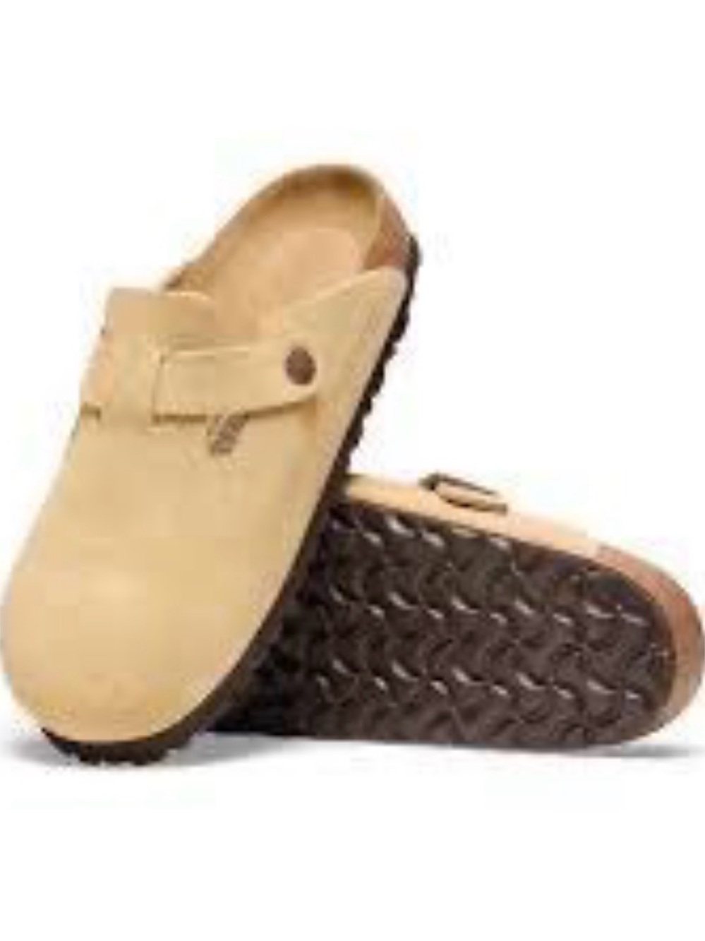 Birkenstock Boston X Free People in Latte Cream Size 39 NIB - Picture 11 of 11